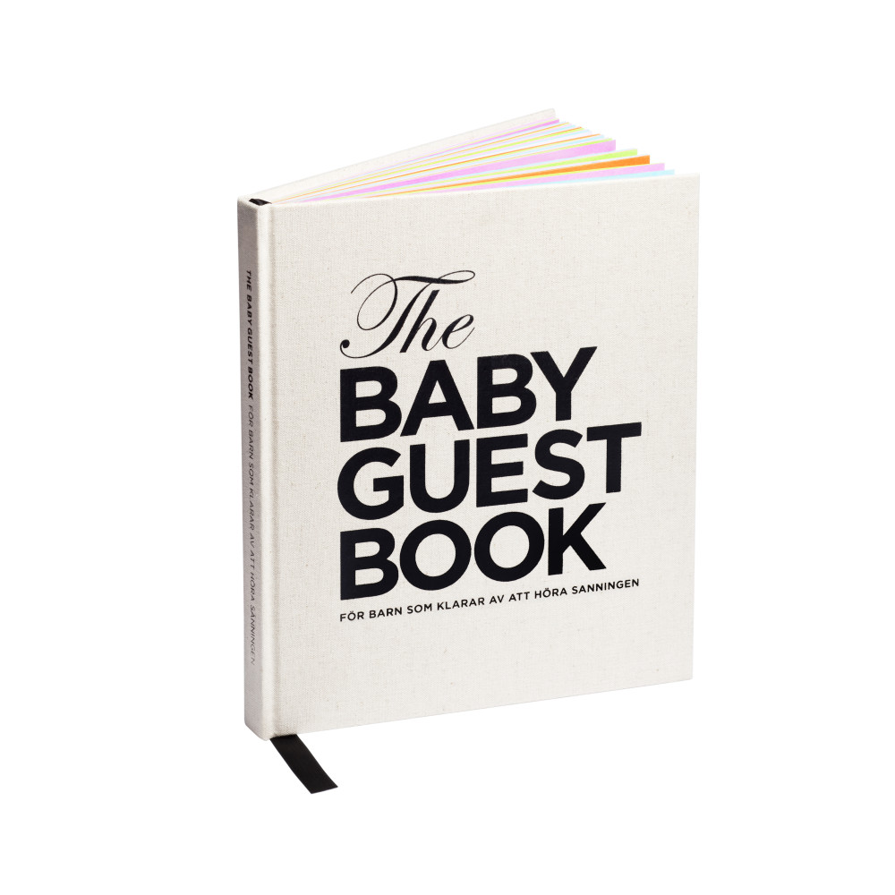 The baby guest book : för barn som klarar av att höra sanningen (inbunden) The Tiny Universe