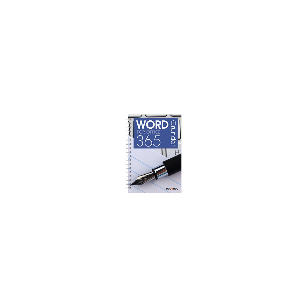 Word för Office 365 Grunder (bok, spiral)