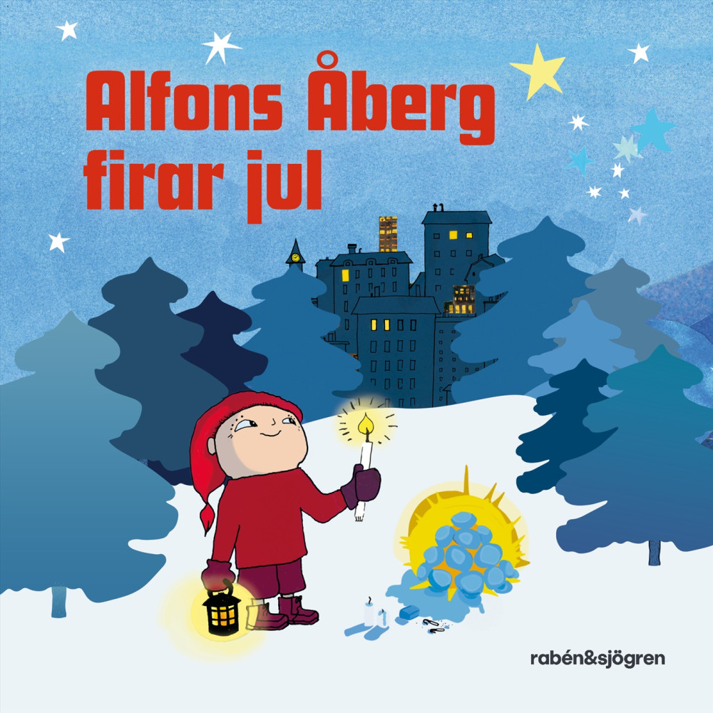 Alfons Åberg firar jul (bok, board book) Rabén & Sjögren