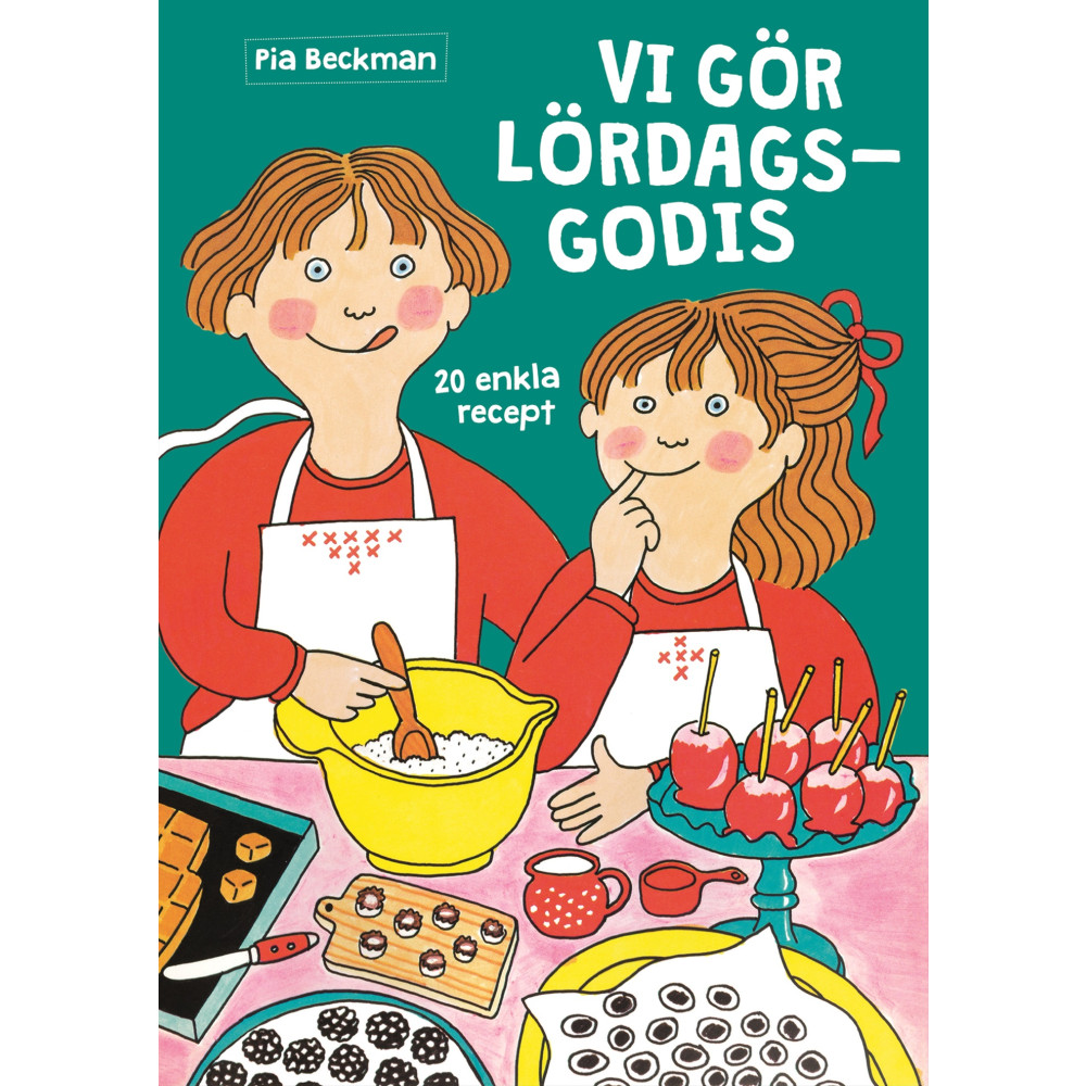 Vi gör lördagsgodis (bok, spiral) Pia Beckman