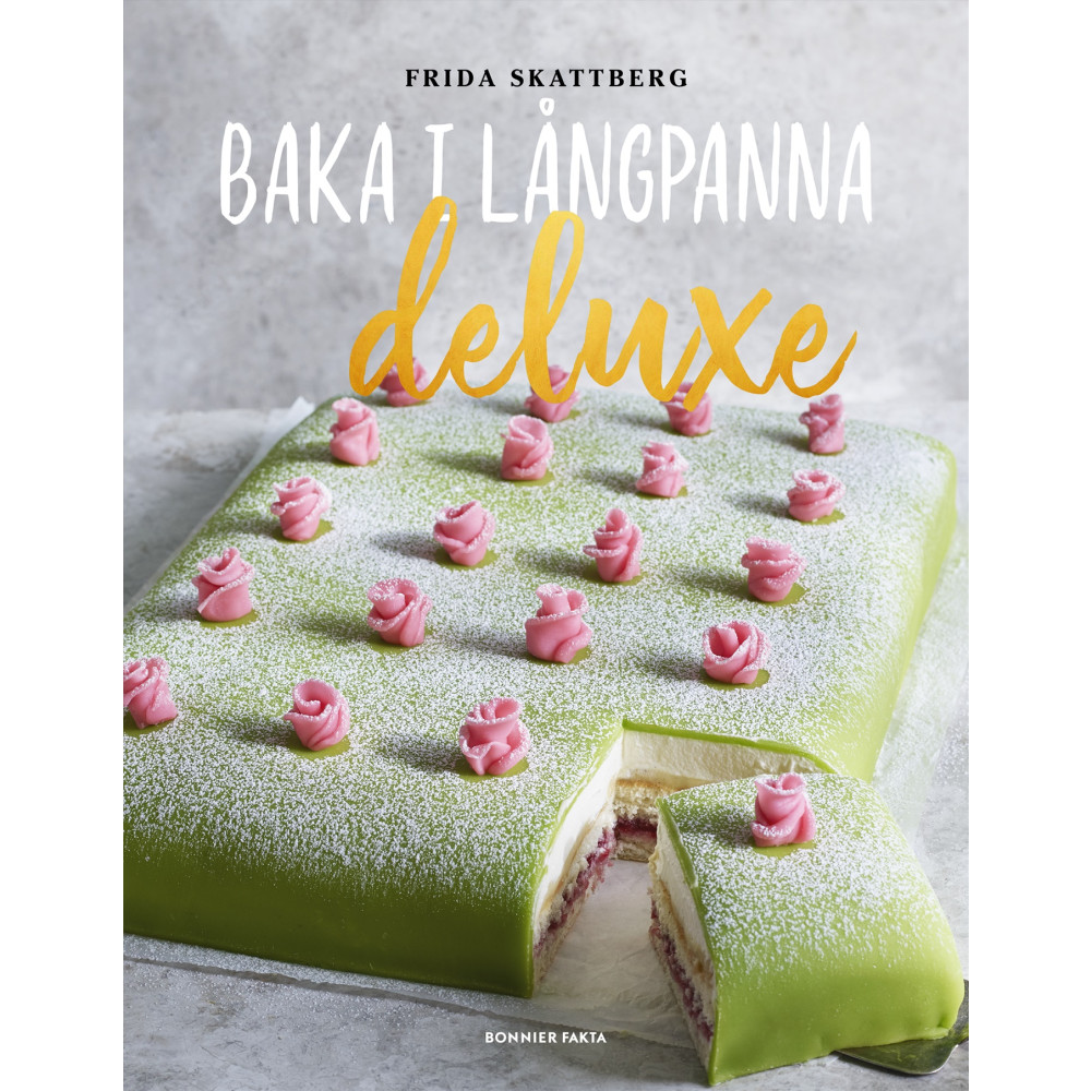 Baka i långpanna deluxe (bok, danskt band) Frida Skattberg