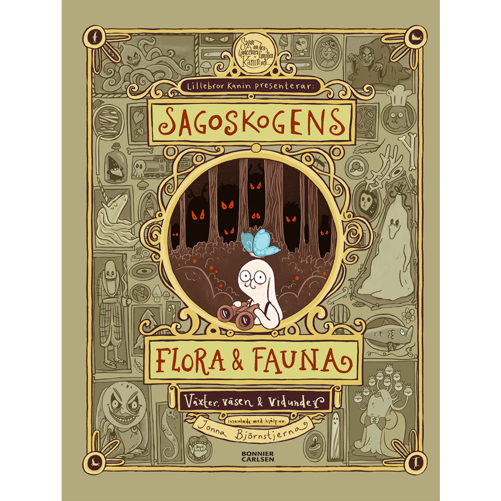 Sagoskogens flora och fauna (bok, danskt band) Jonna Björnstjerna