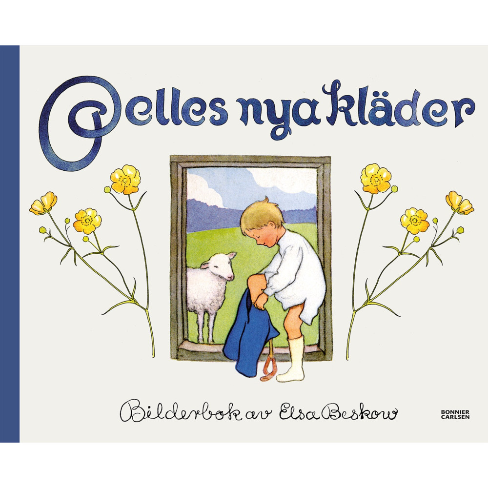 Pelles nya kläder (bok, halvklotband) Elsa Beskow