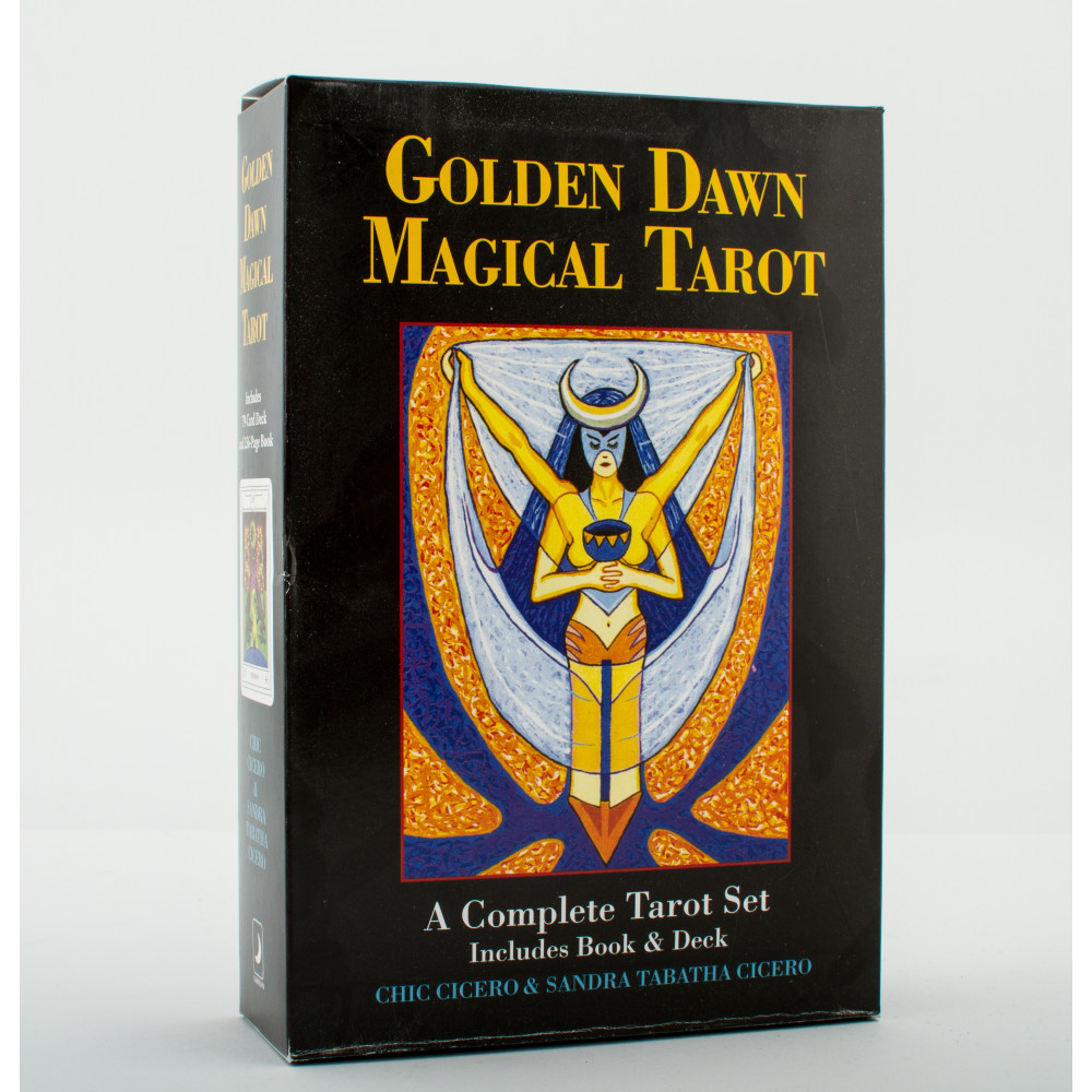 Golden Dawn Magical Tarot - a complete tarot set Sandra Tabatha Cicero