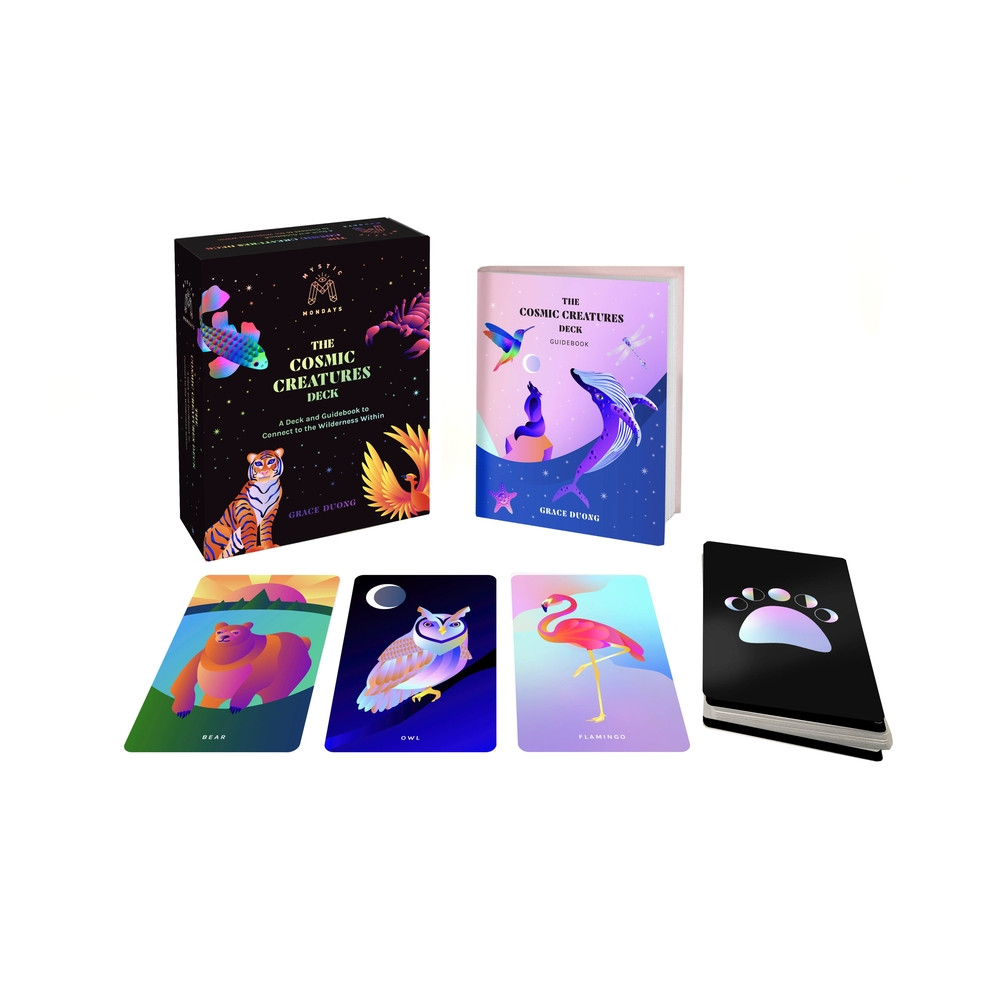 Mystic Mondays: The Cosmic Creatures Deck (bok, flexband, eng)