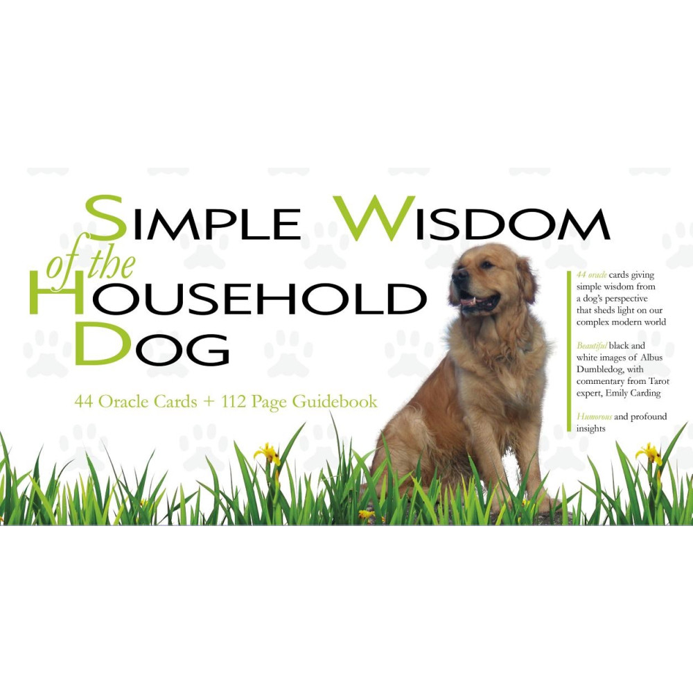 Simple wisdom of the household dog - an oracle (häftad, english) Emily Carding