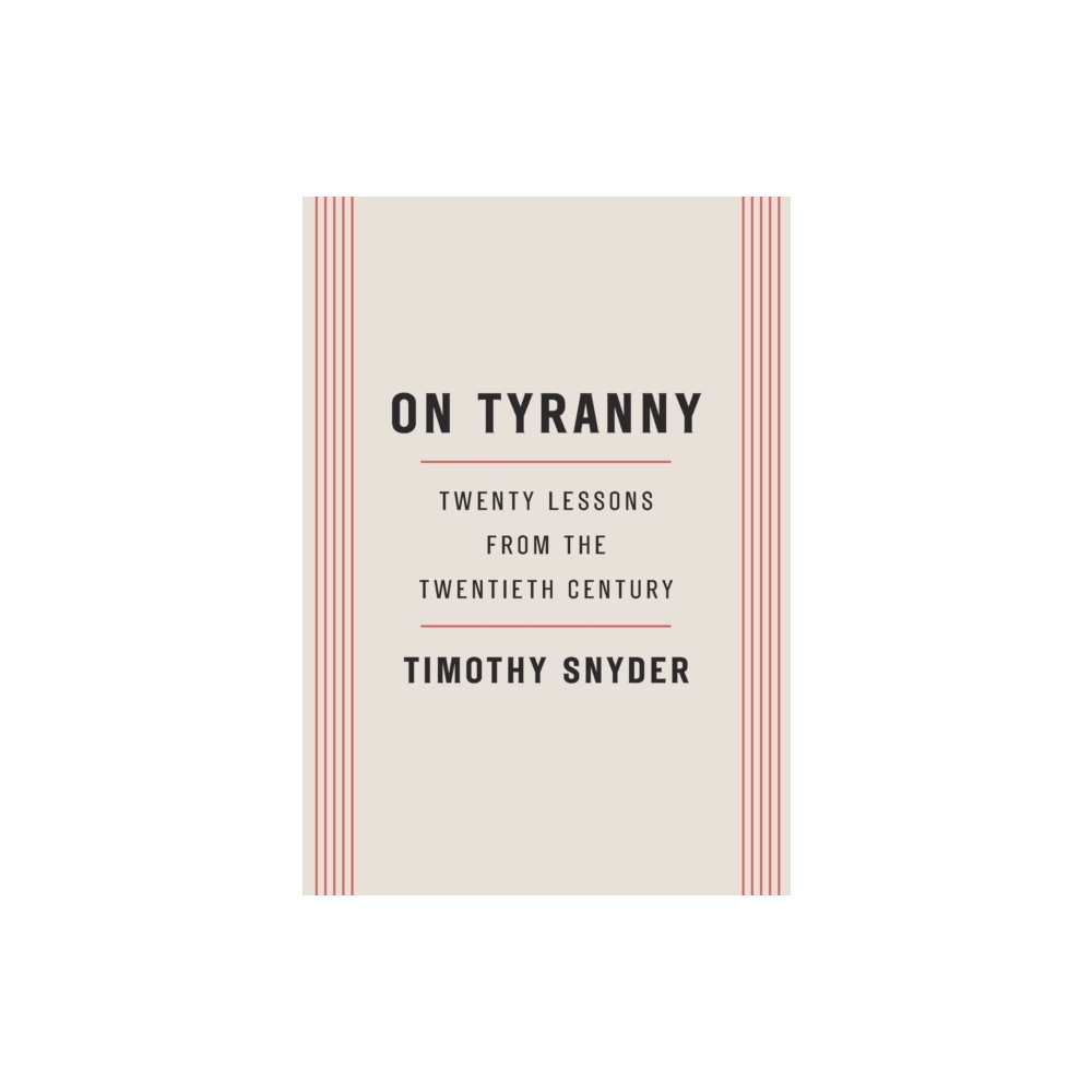 On Tyranny (pocket, english) Timothy Snyder