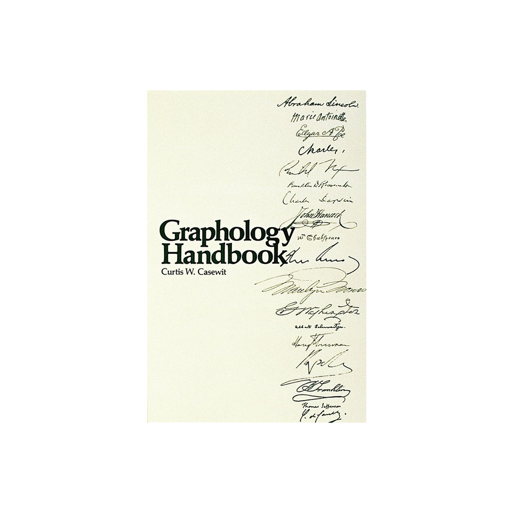 Graphology Handbook (häftad, english) Casewit Curtis