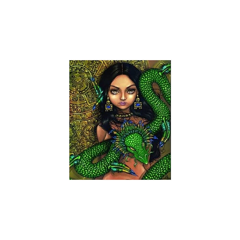 Priestess Of Quetzalcoatl Mouse Mat - Jasmine Becket-Griffith