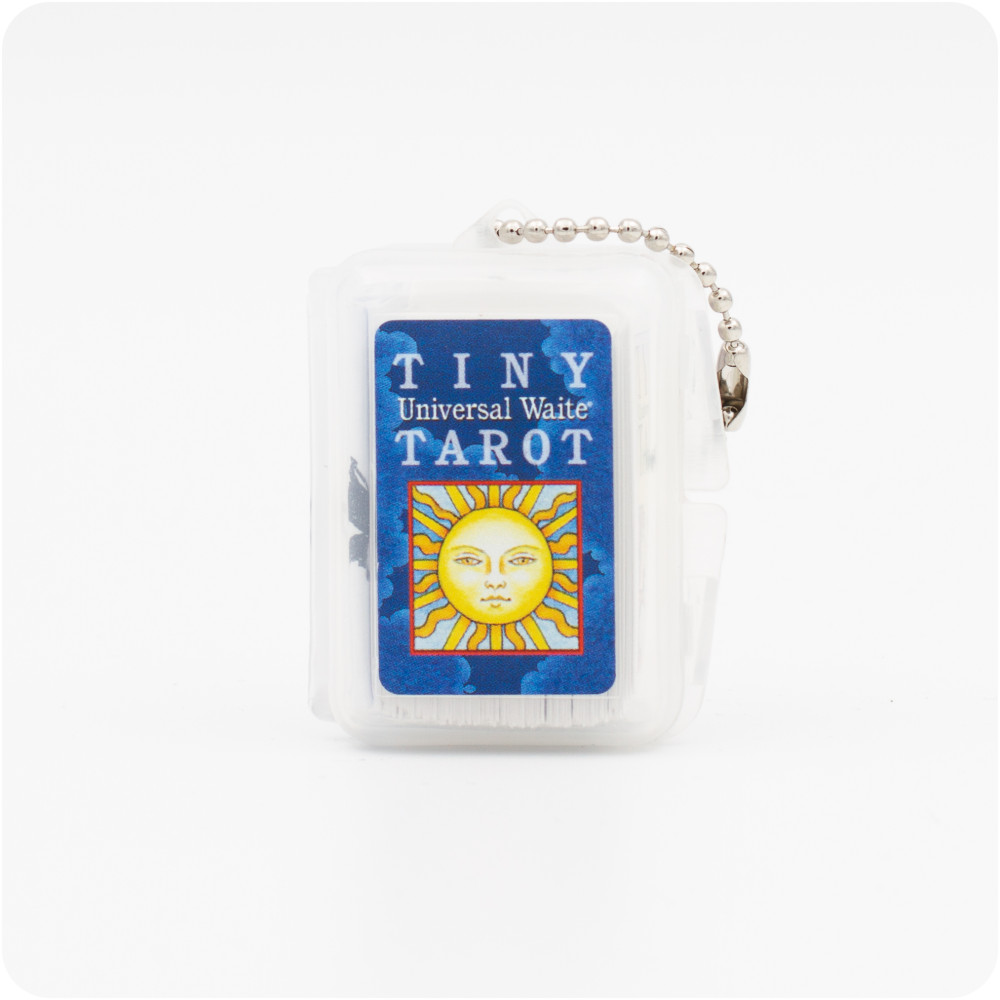 Keychain, Tiny Tarot (Key Chain + Tiny Universal Waite Tarot Pamela Smith