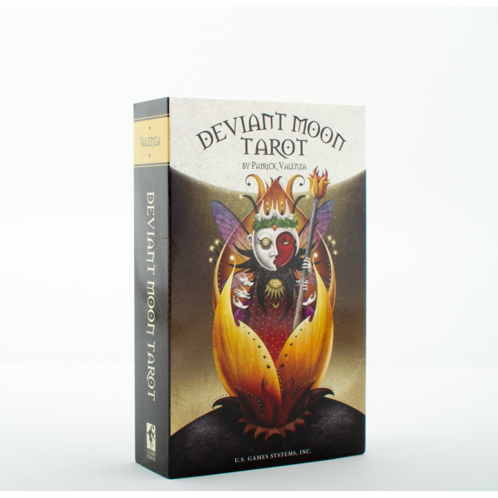 Deviant Moon Tarot: Premier Edition (78-Card Deck & Custom Spread Sheet) Patrick Valenza