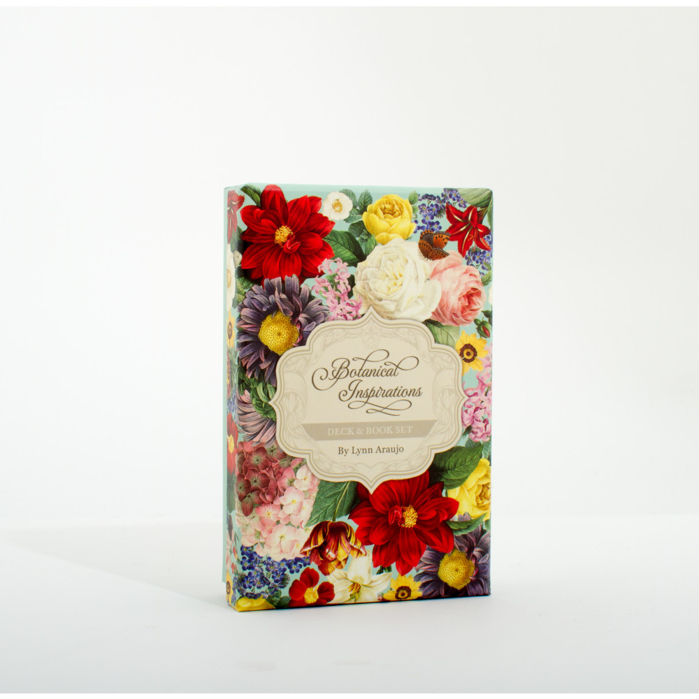 Botanical Inspirations Deck & Book Set Redouté Pierre-Joseph