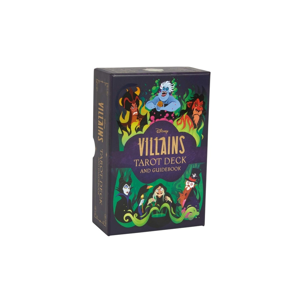 Disney Villains Tarot Deck and Guidebook Minerva Siegel Ellie Goldwine