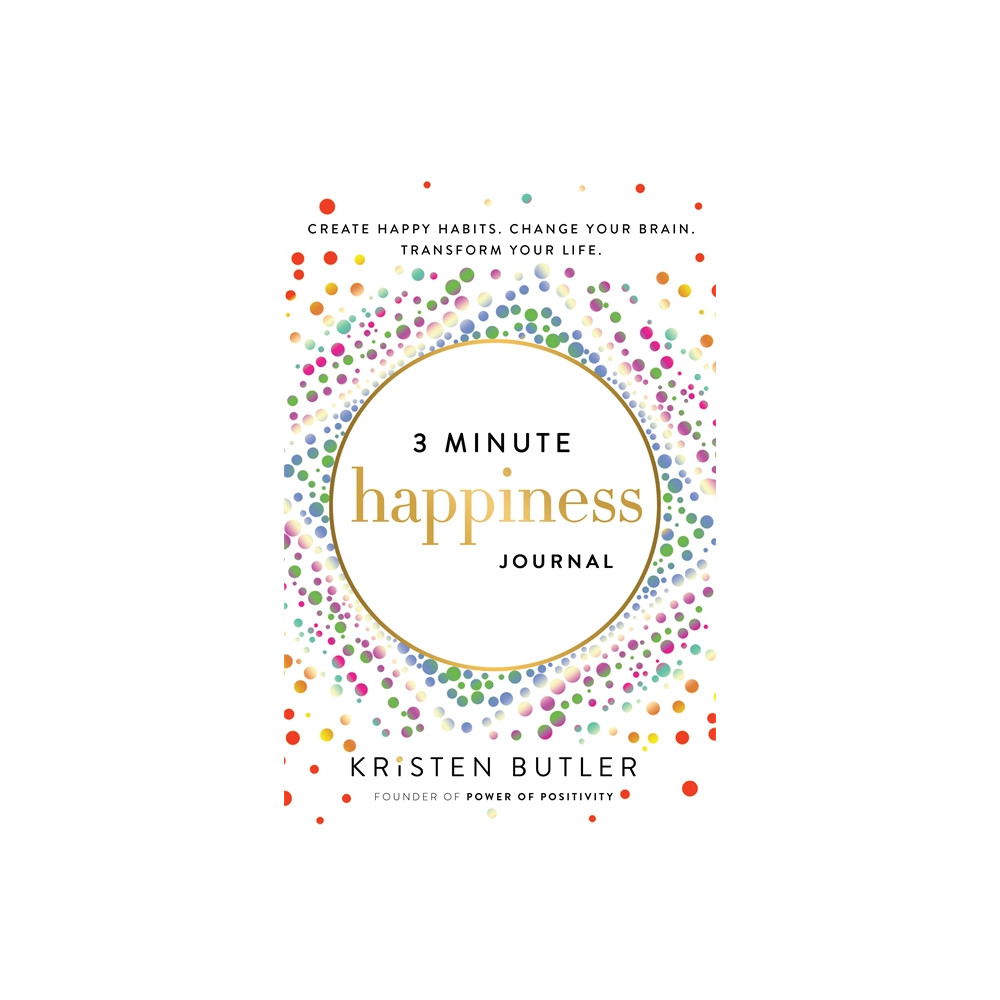 3 Minute Happiness Journal (häftad, english) Kristen Butler