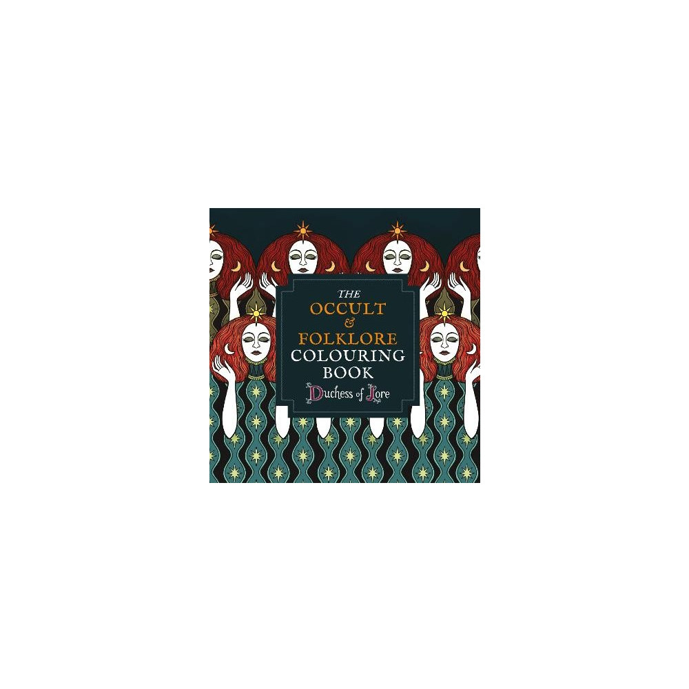 The Occult & Folklore Colouring Book (inbunden, english) Duchess of Lore