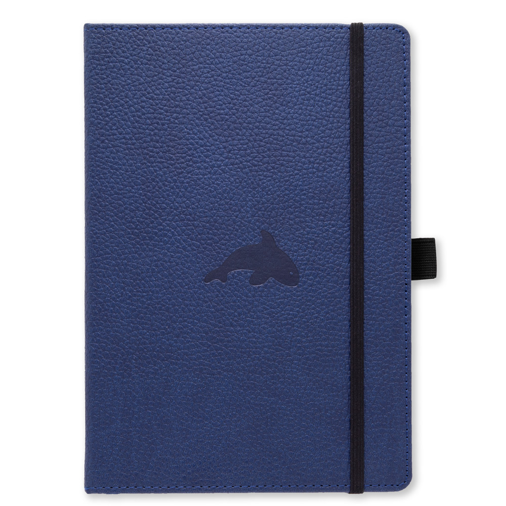 Dingbats* Wildlife A5+ Dotted - Blue Whale Notebook Notebooks Dingbats*