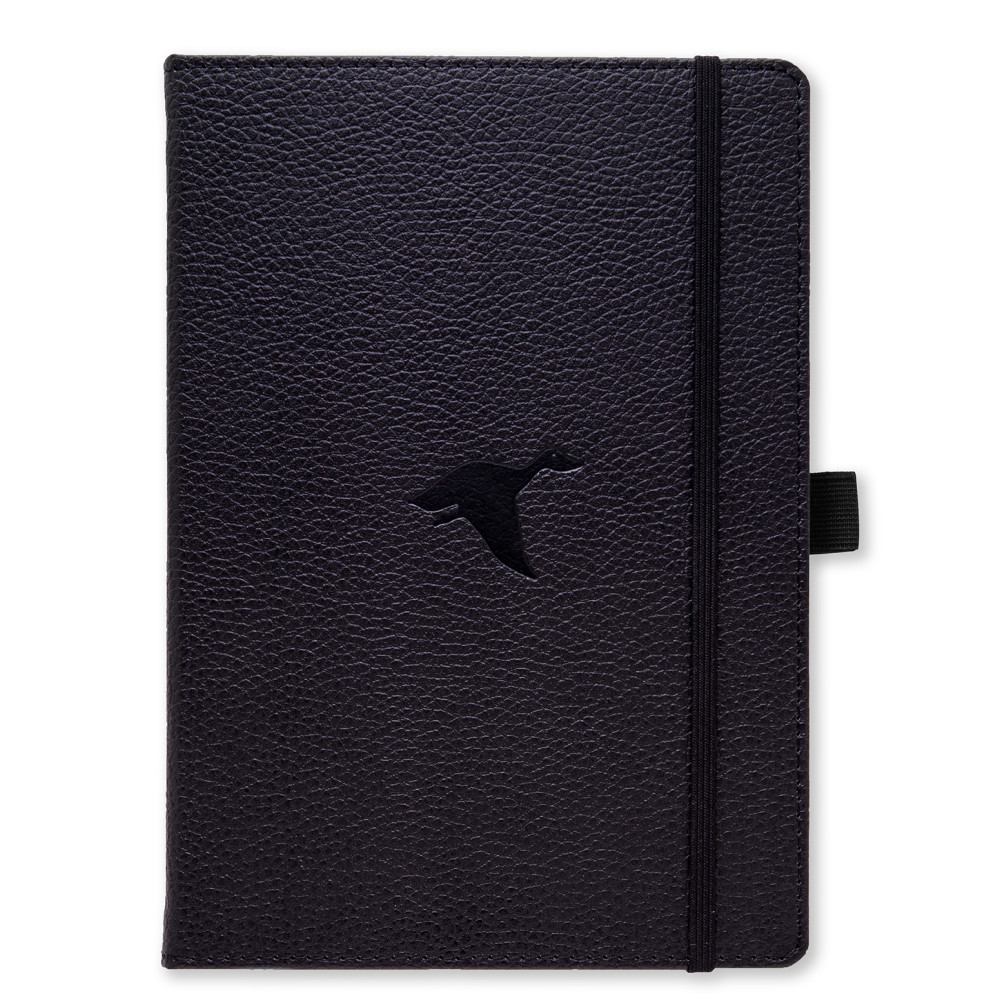 Dingbats* Wildlife A5+ Dotted - Black Duck Notebook Notebooks Dingbats*