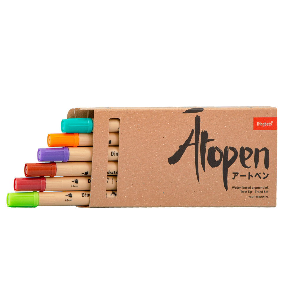 Dingbats* Atopen - Trend Set of 6 Dingbats* Notebooks