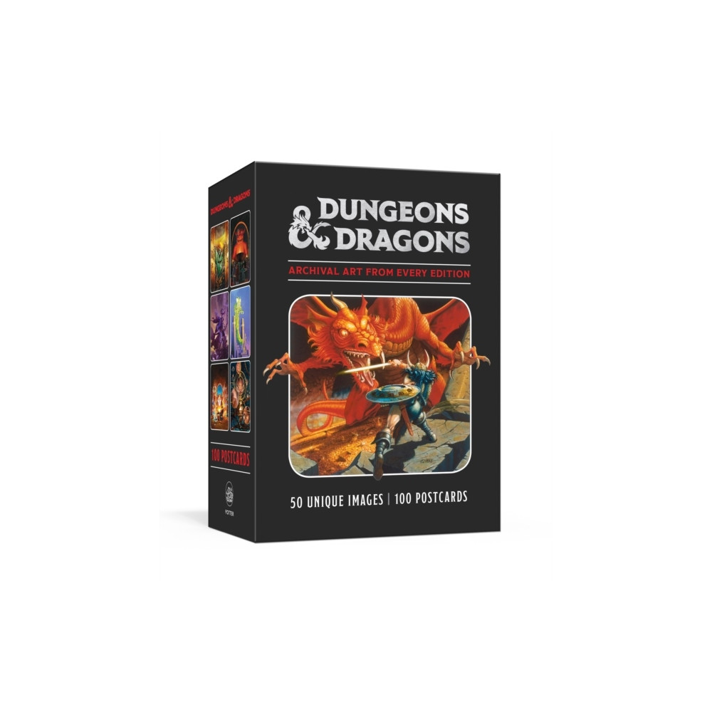 Dungeons & Dragons 100 Postcards: Archival Art from Every Edition - 100 Pos (pocket, english) Dungeons & Dragons