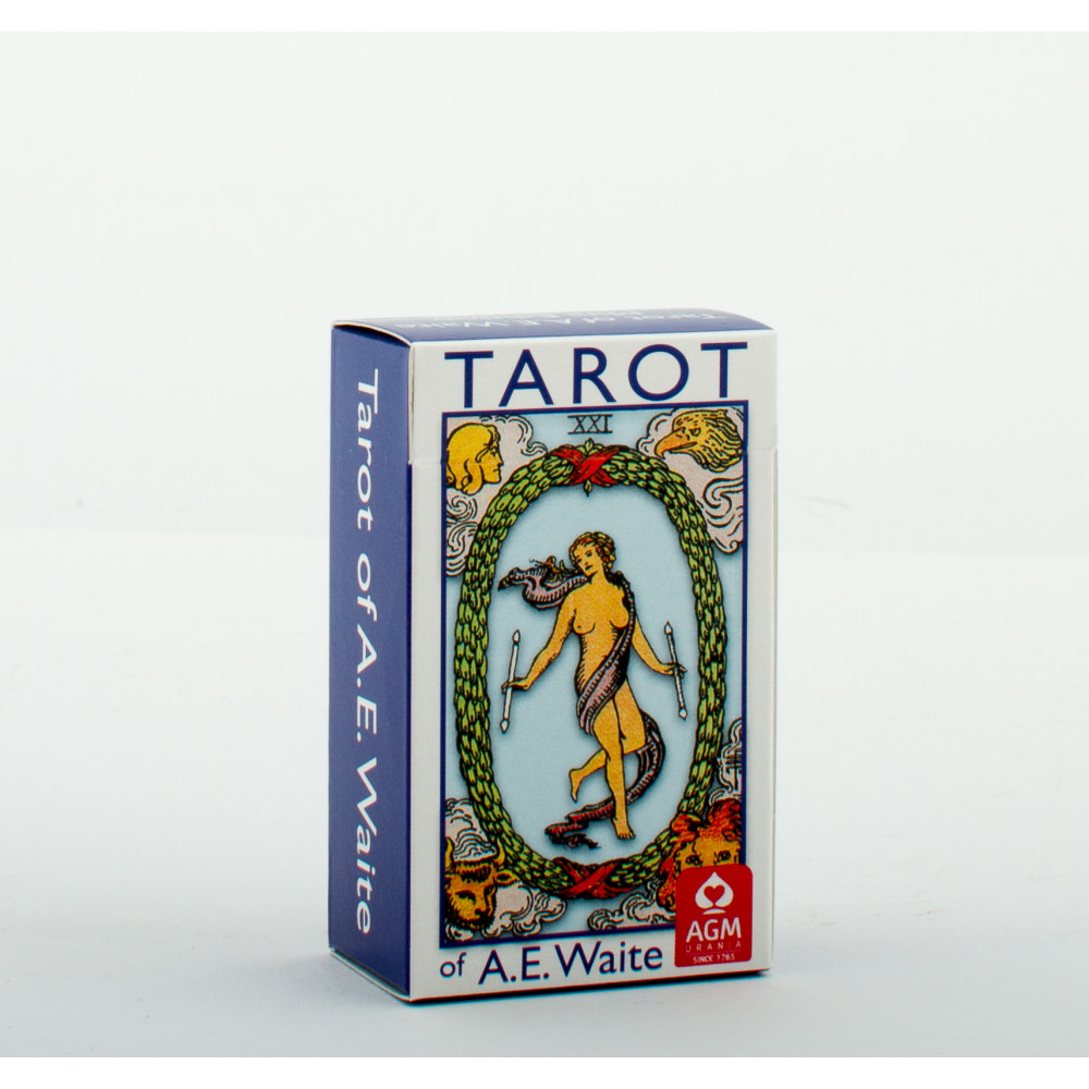 A.E. Waite Tarot Mini Blue Edition Pamela Colman Smith