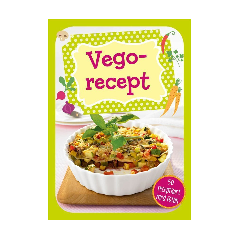 Vegorecept - receptbox (bok) Stevali