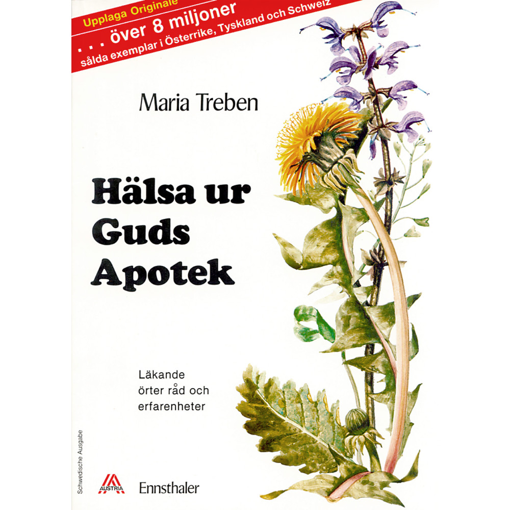 Hälsa ur Guds apotek : läkande örter, råd och erfarenheter (häftad) Maria Treben