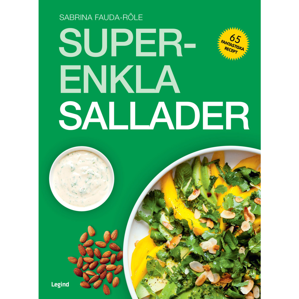 Superenkla sallader (bok, flexband) Sabrina Fauda-Rôle