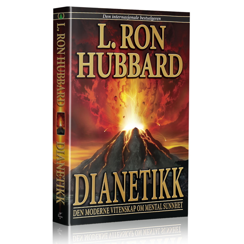 Dianetikk (bok, kartonnage, nor) L. Ron Hubbard