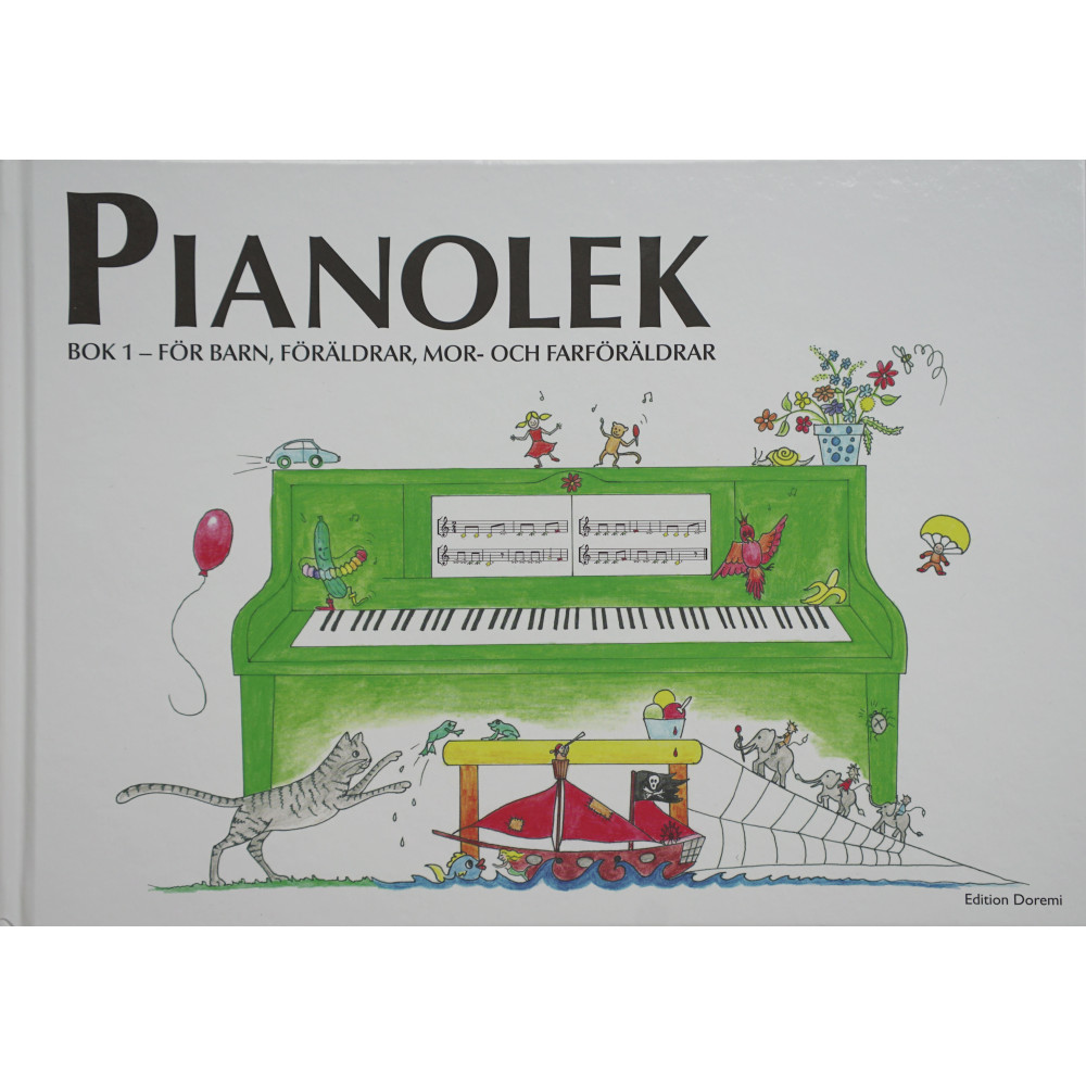 Pianolek : för barn, föräldrar, mor- och farföräldrar. Bok 1 (inbunden) - Pernille Holm Kofod