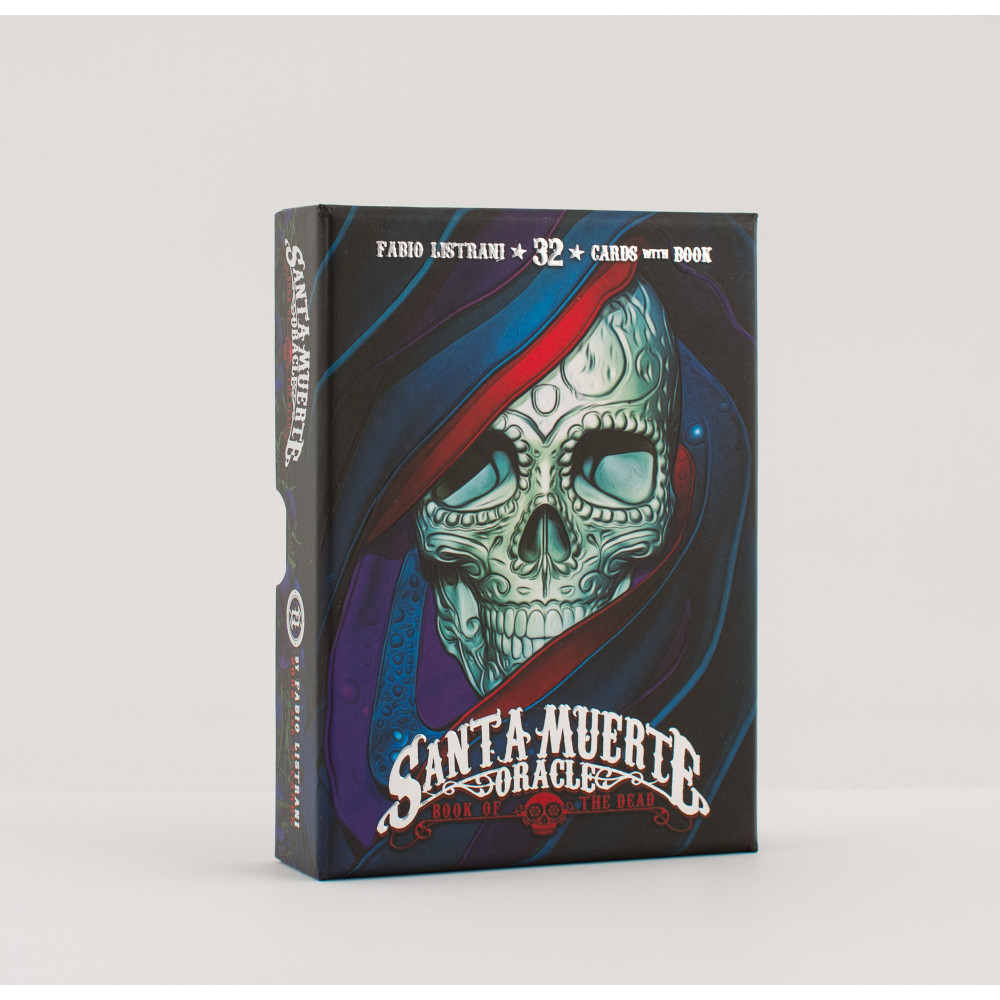 Santa Muerte Oracle: 32 Full Colour Cards and Instruction Booklet Listrani Fabio