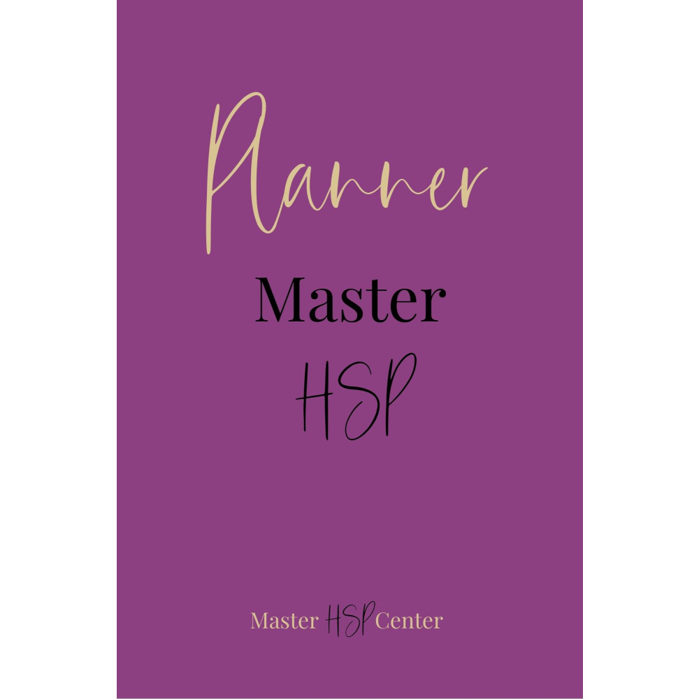 Planner Master HSP (inbunden) Susanne Fagerström