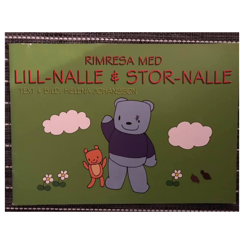 Rimresa med Lill-nalle och Stor-nalle (häftad) Helena Johansson