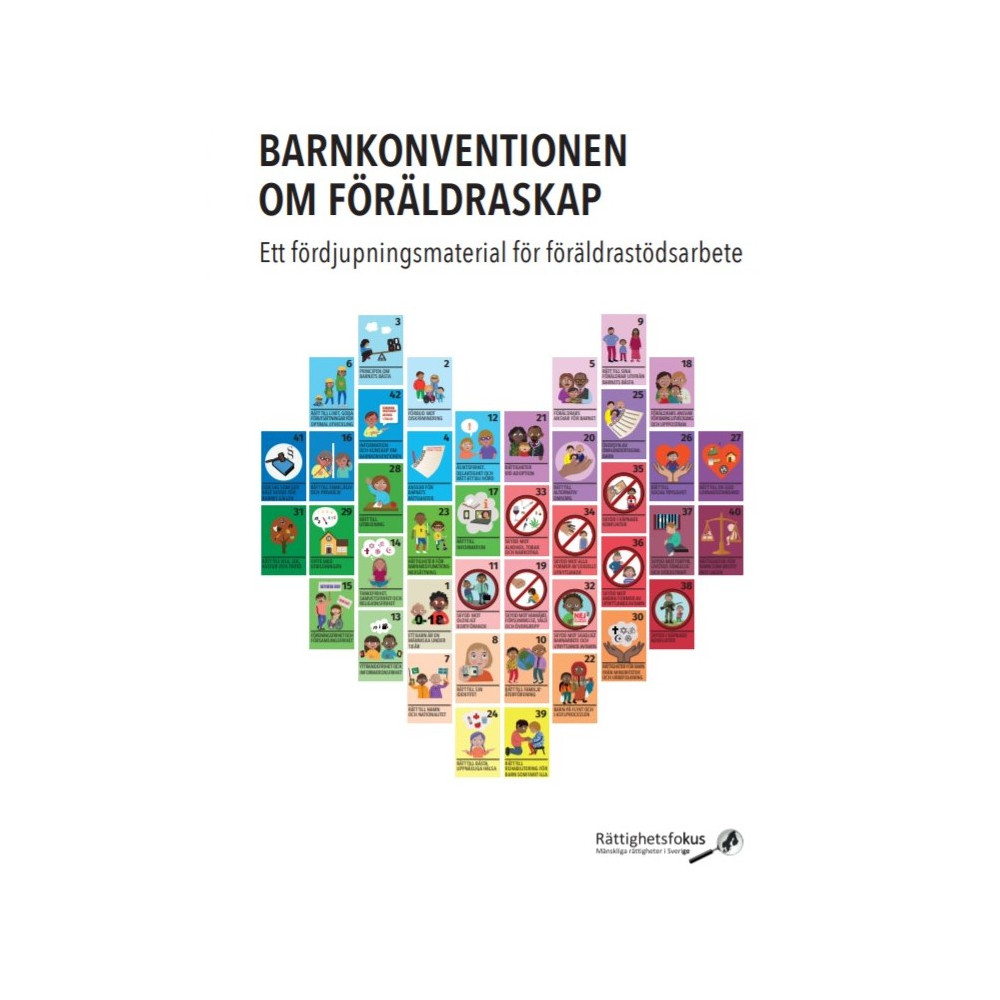 Barnkonventionen om föräldraskap : ett fördjupningsmaterial för föräldrastödsarbete (häftad) Susann Swärd