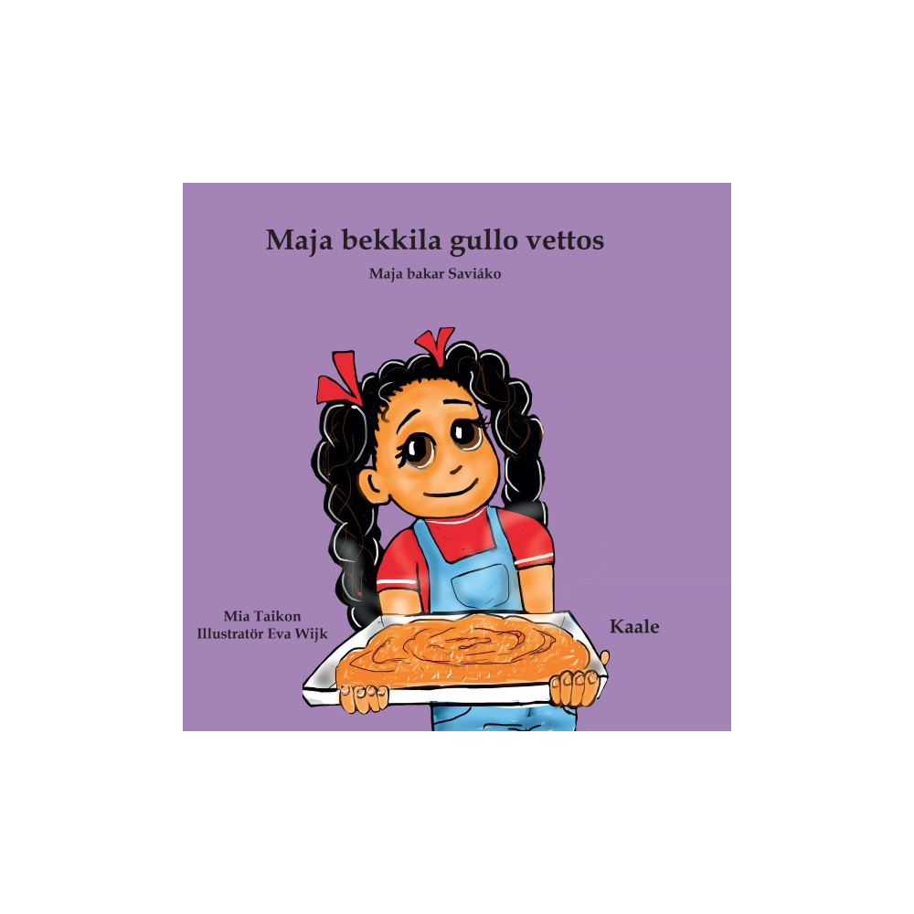 Maja bekkila gullo vettos - Maja bakar Saviáko (kaale) (bok, board book, rom) Mia Taikon
