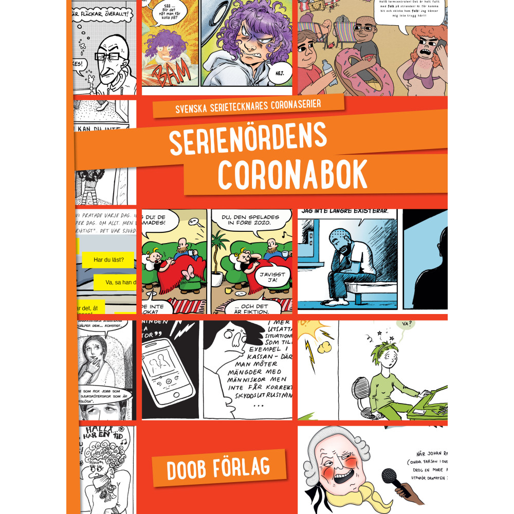 Serienördens coronabok (bok, storpocket) Daniel och Nathalie Tjernberg