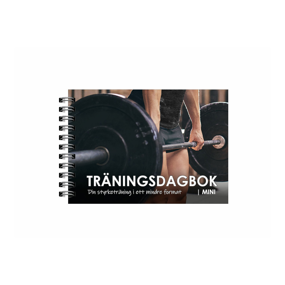 Träningsdagbok Mini : din styrketräning i ett mindre format (bok, spiral) SMART planering Sverige AB