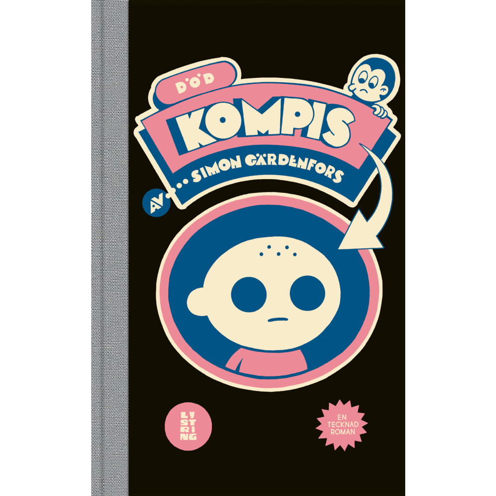 Död kompis (bok, halvklotband) Simon Gärdenfors