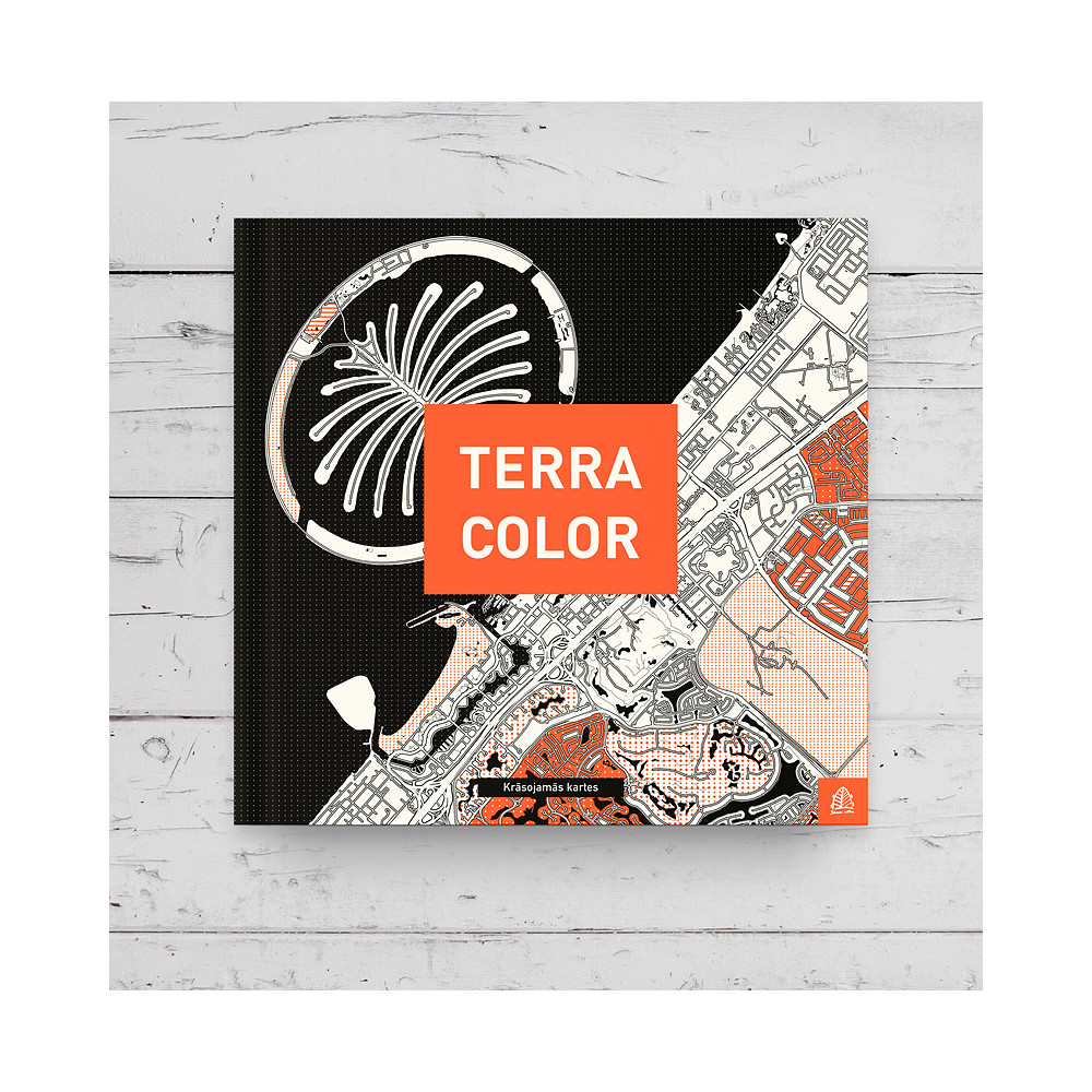 Terra Color : målarbok med kartor (häftad) Jana Seta Map Publishers, Ltd.