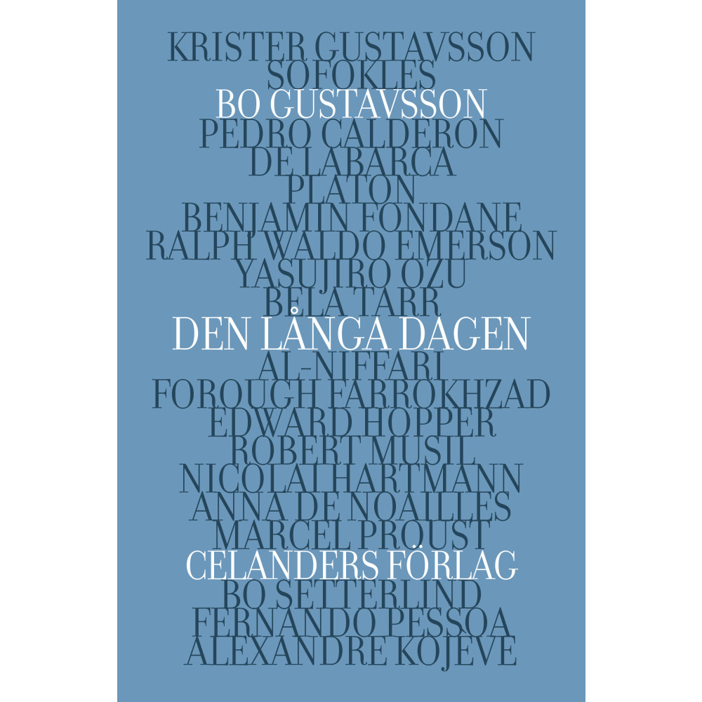 Den långa dagen : texter om verklighetskris (bok, danskt band) Bo Gustavsson