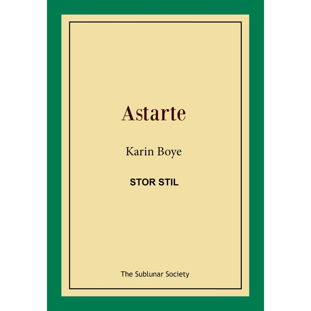 Astarte (stor stil) (häftad) Karin Boye