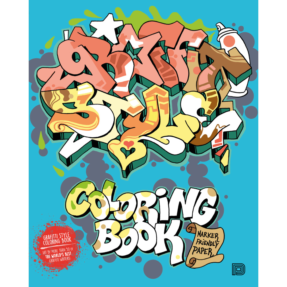Graffiti Style Coloring Book (häftad)
