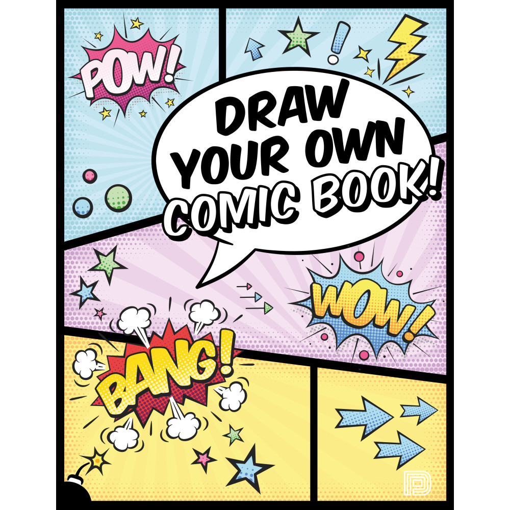 DRAW YOUR OWN COMIC BOOK! (häftad, english) Martin Berdahl Aamundsen