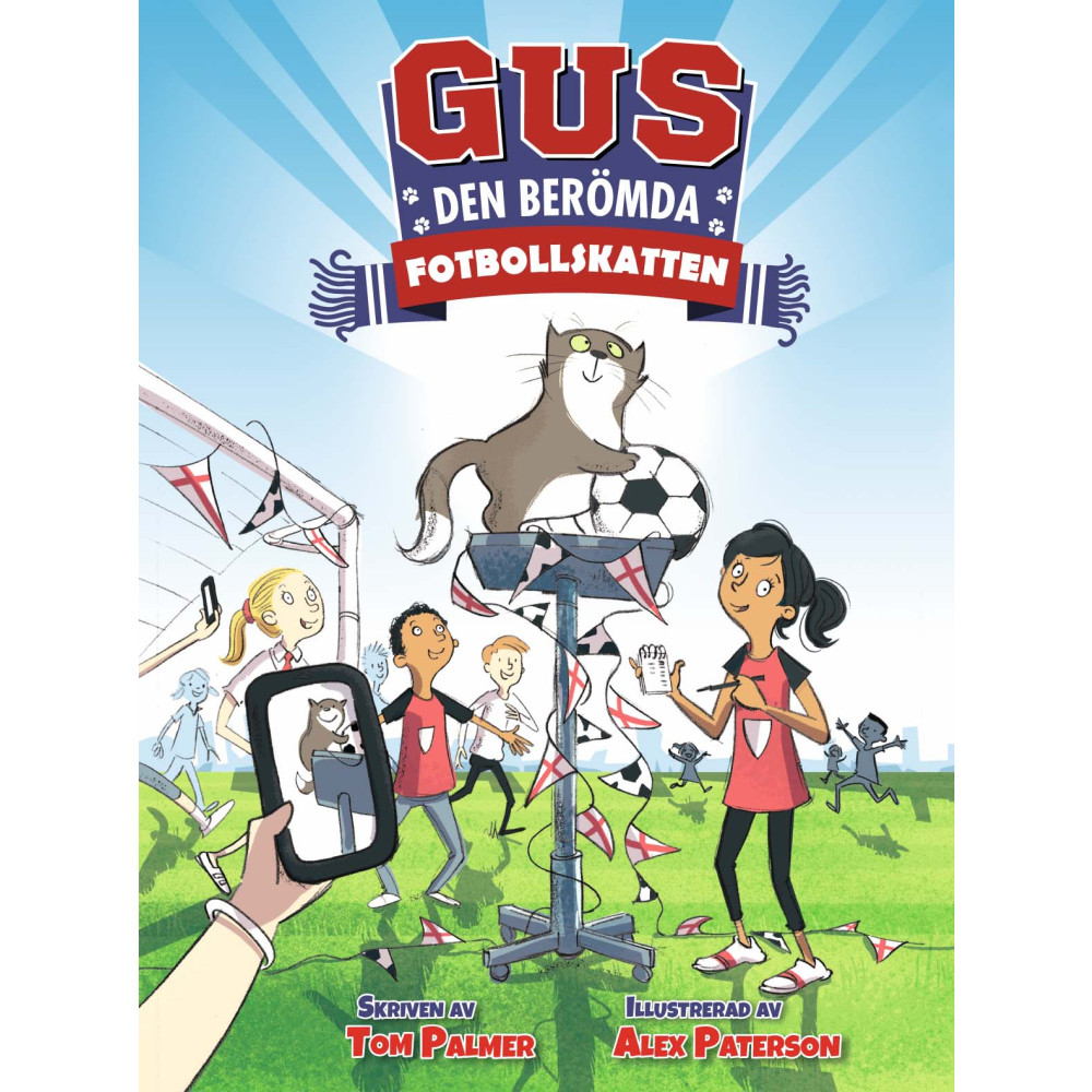 Gus : den berömda fotbollskatten (inbunden) Tom Palmer