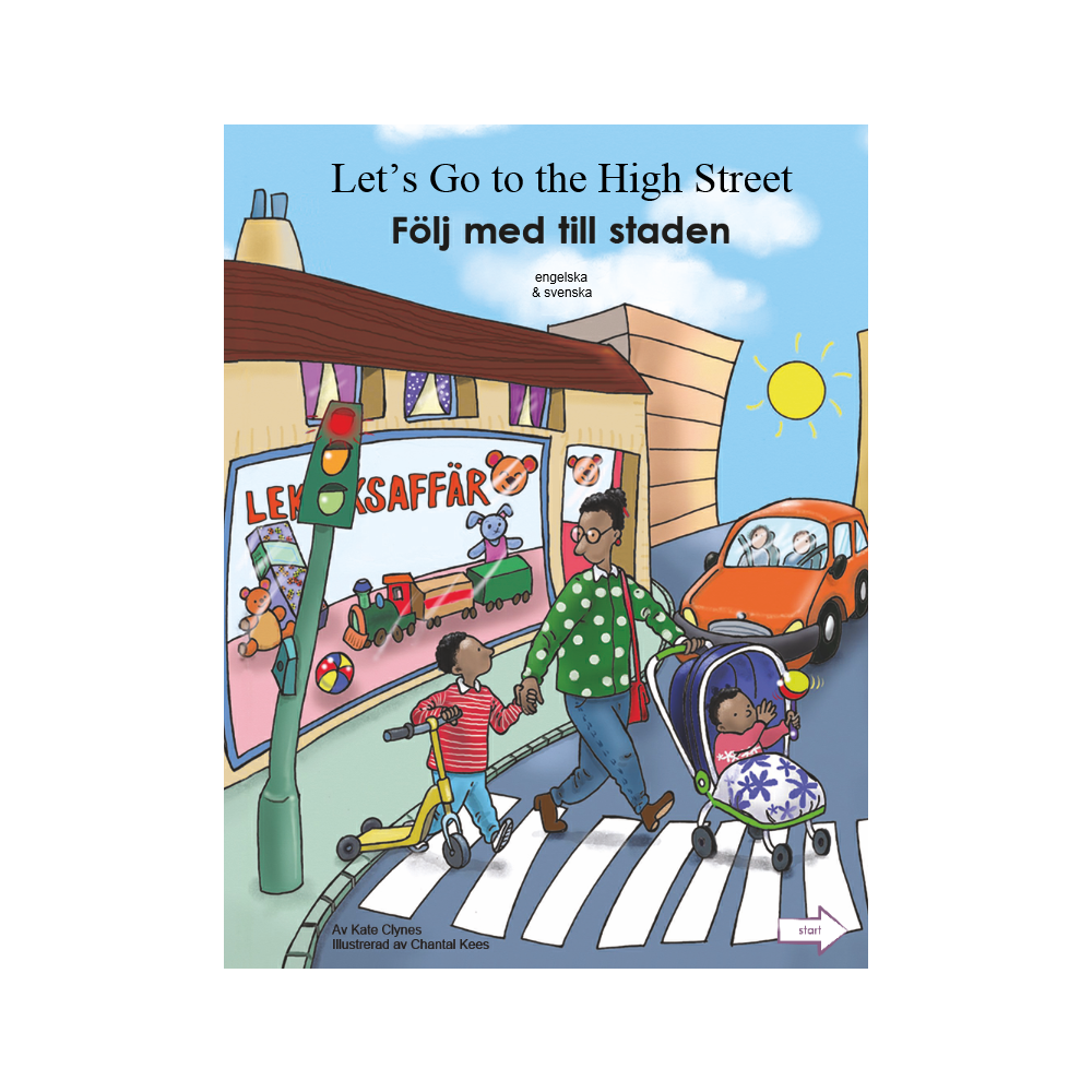 Följ med till staden (engelska och svenska) (bok, board book, english) Kate Clynes