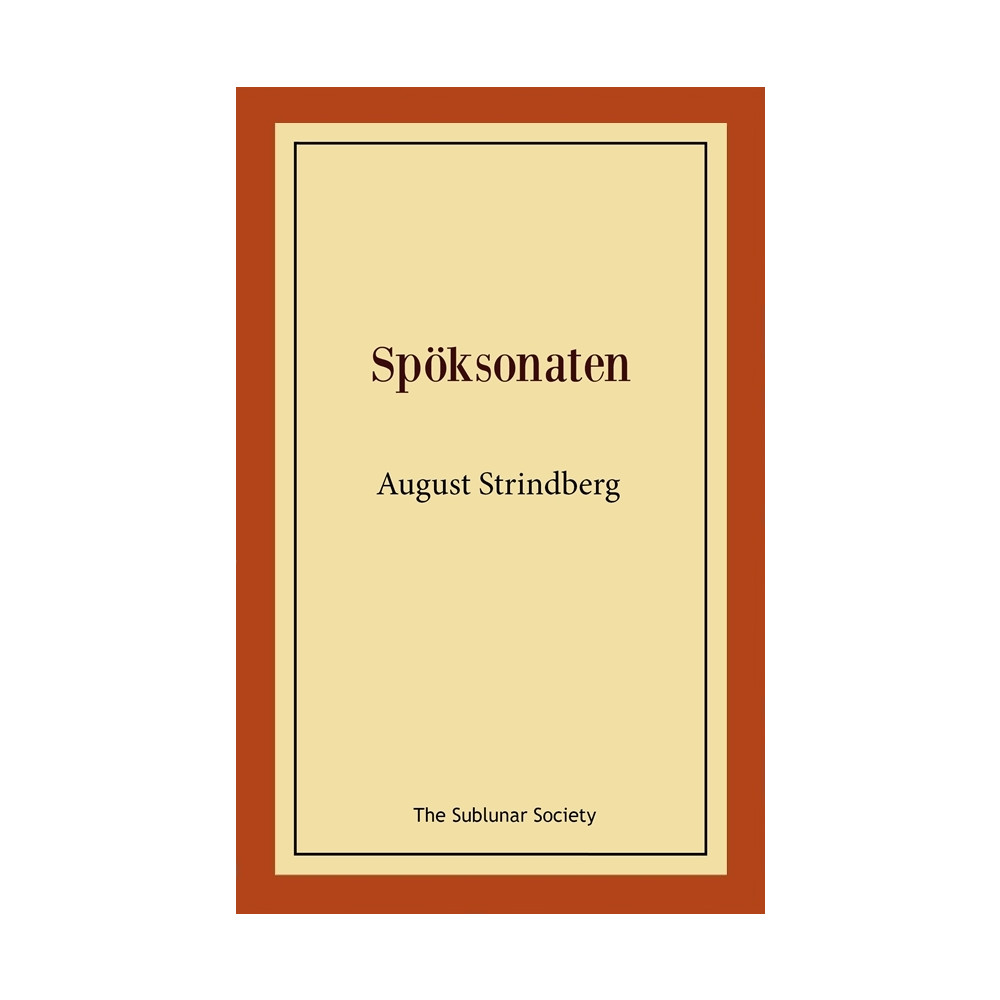 Spöksonaten (häftad) August Strindberg