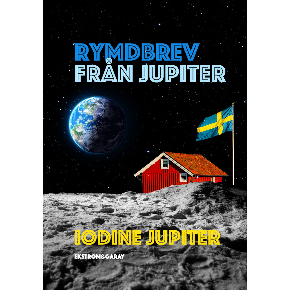 Rymdbrev från Jupiter (bok, danskt band) iodine Jupiter