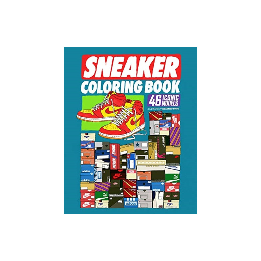 Sneaker coloring book (häftad, english) Alexander Rosso