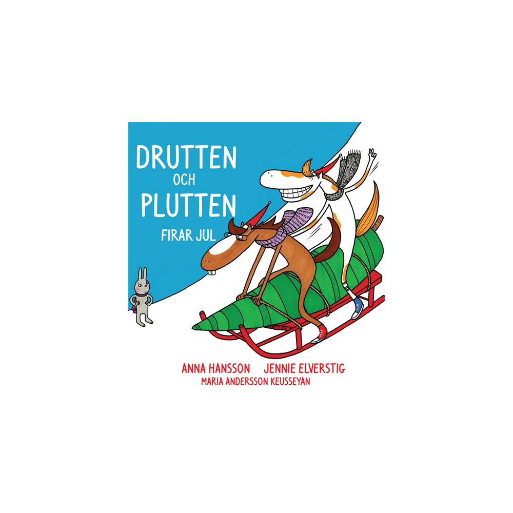 Drutten och Plutten firar jul (inbunden) Anna Hansson
