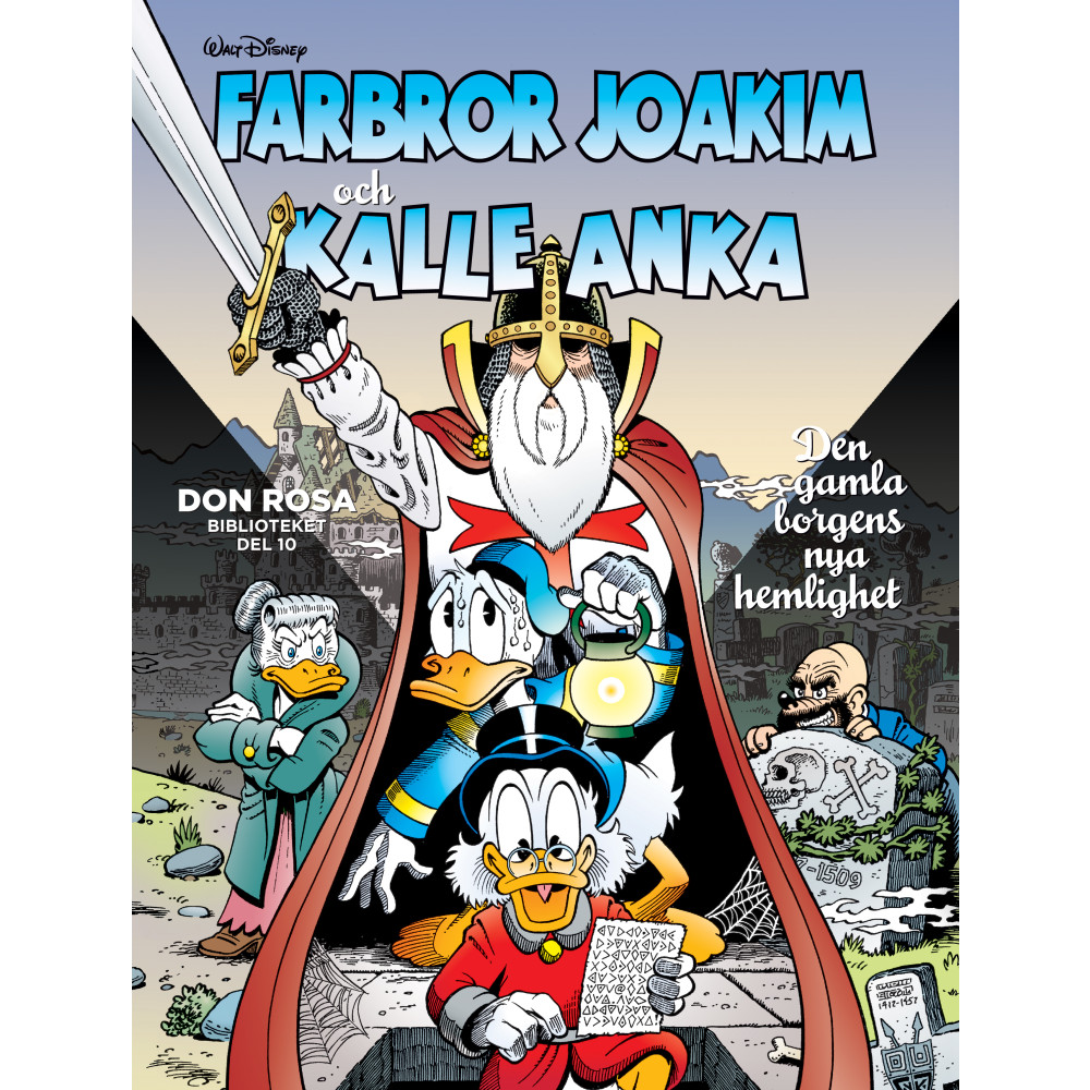 Farbror Joakim och Kalle Anka. Den gamla borgens nya hemlighet (bok, kartonnage) Egmont Story House