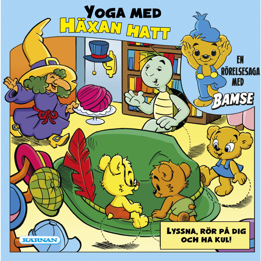 Yoga med Häxan Hatt (bok, kartonnage) Charlotta Borelius